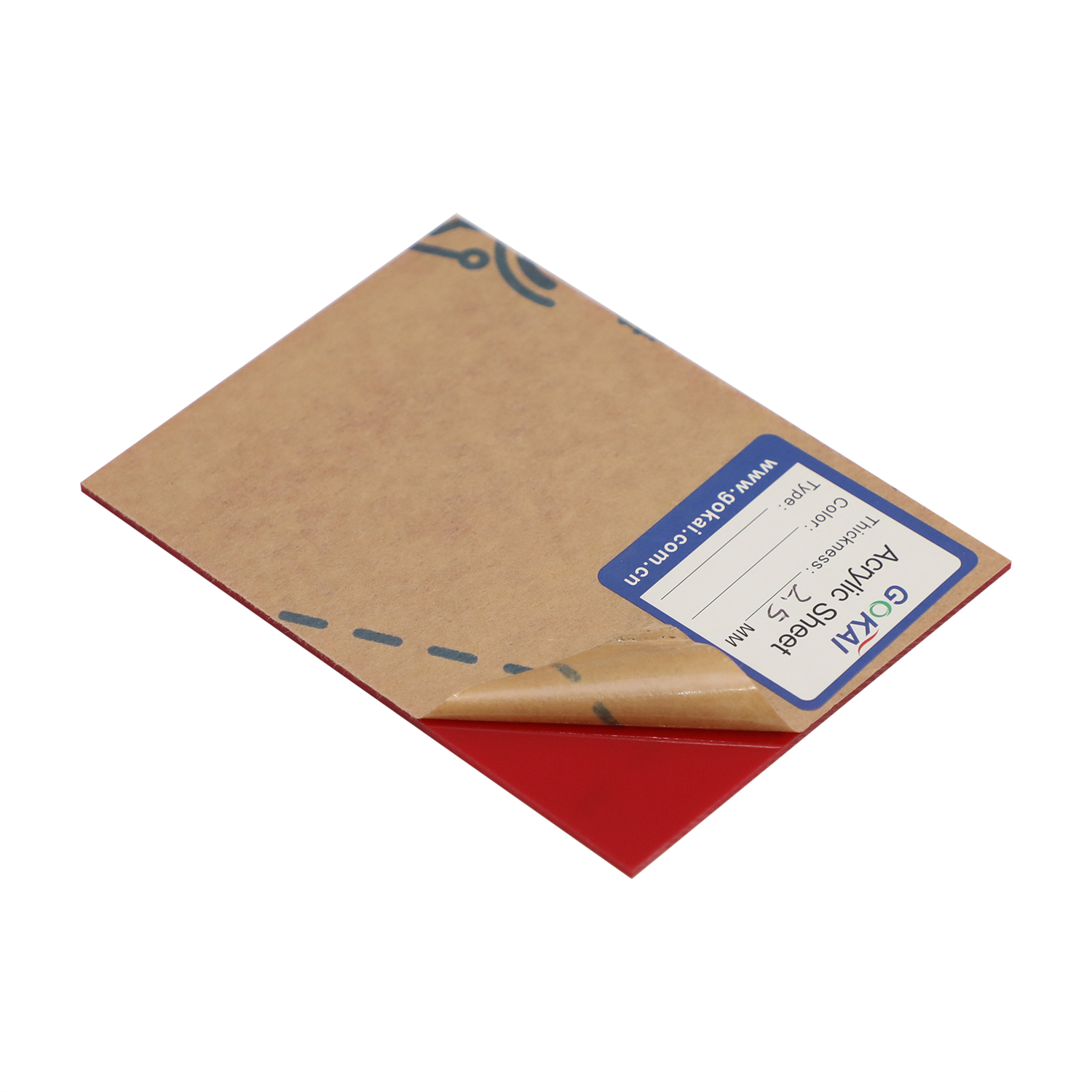 Χρωματιστά ακρυλικά φύλλα